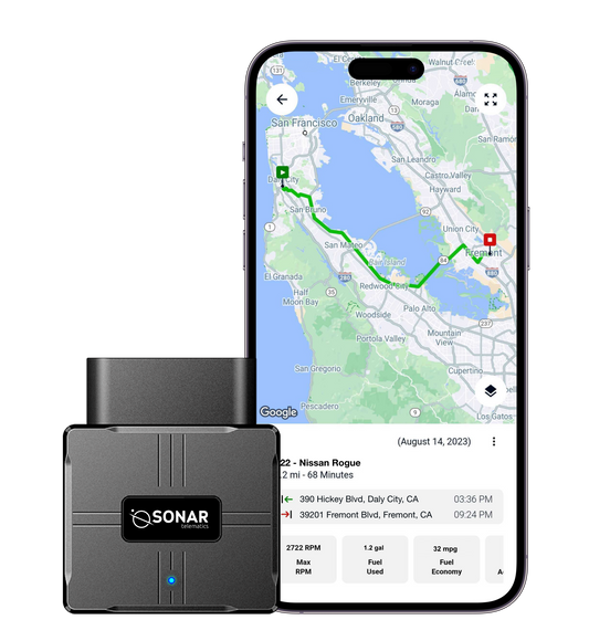 Dispositivo GPS OBD2 Sonar! Ubicación en Tiempo Real + 1 mes de servicio GRATIS